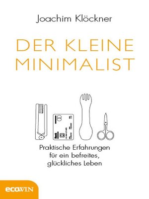 cover image of Der kleine Minimalist